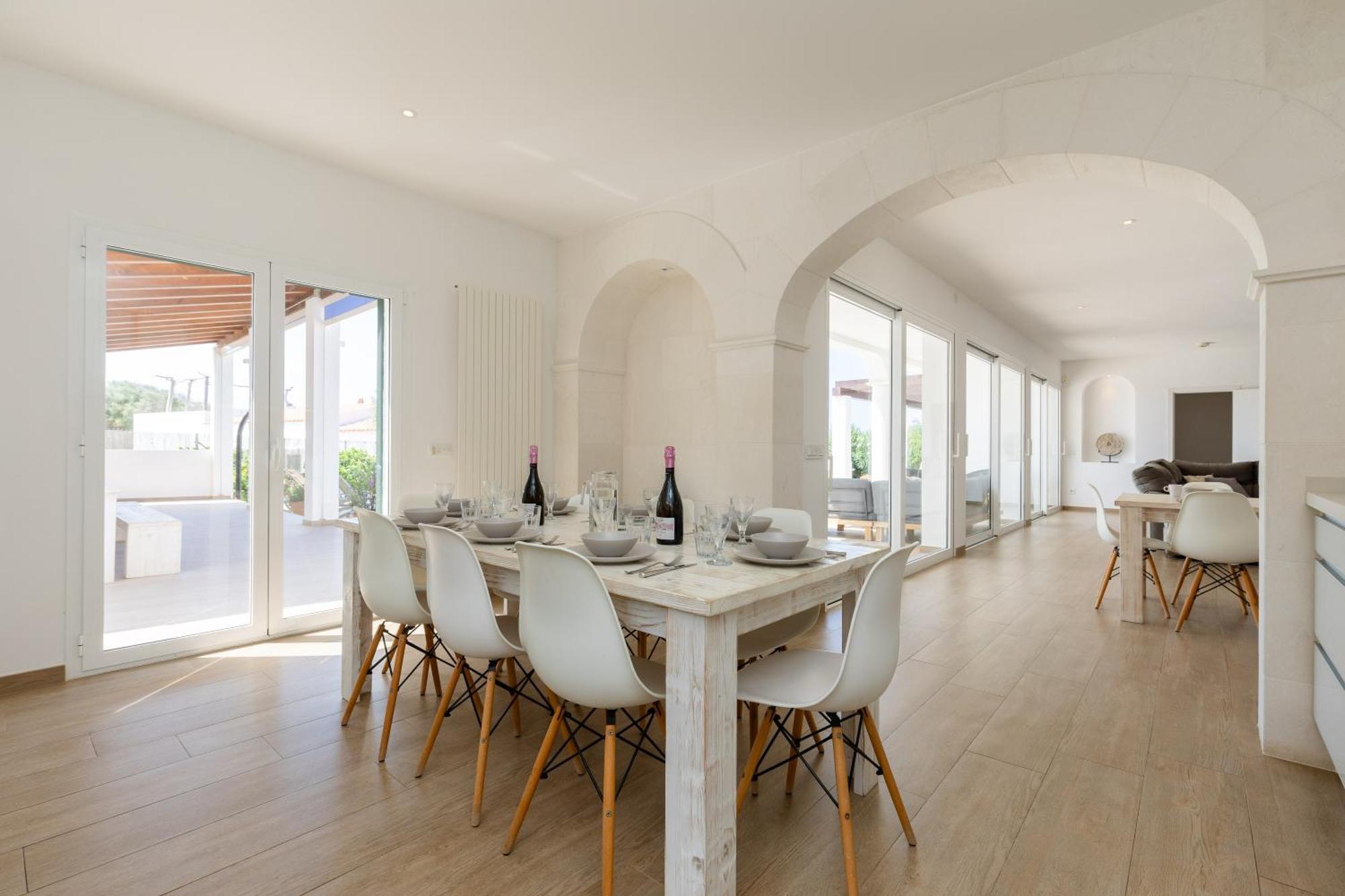 Villa Maravilla With Heatable Pool Rooftopbar With Sea Views And Range Rover Binibeca Exterior photo
