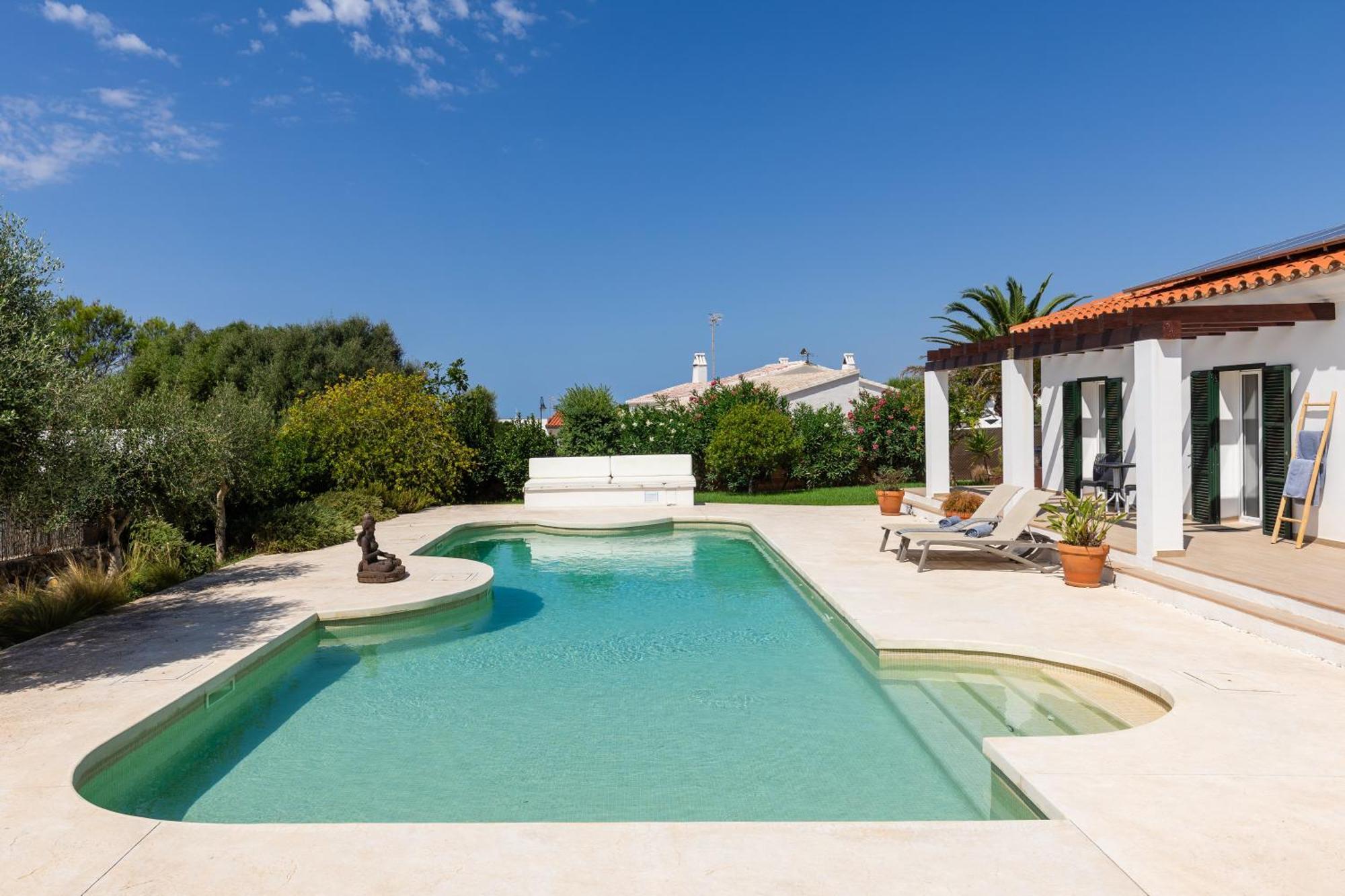 Villa Maravilla With Heatable Pool Rooftopbar With Sea Views And Range Rover Binibeca Exterior photo